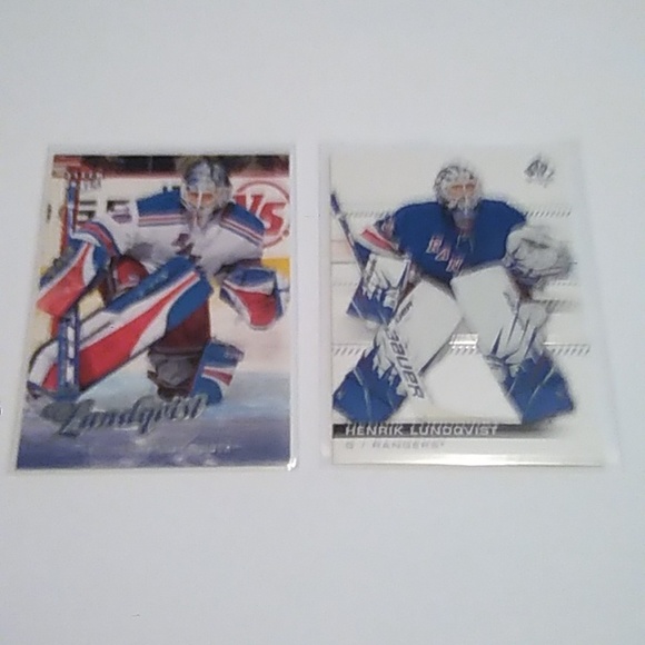 Henrik Lundqvist hockey cards / New York Rangers/ Hall of Fame 2023 / Goaltender - Picture 2 of 7
